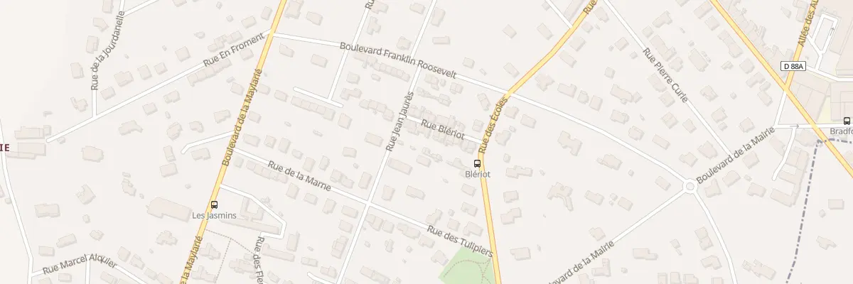 Plan du 11 Rue Blériot à Aussillon