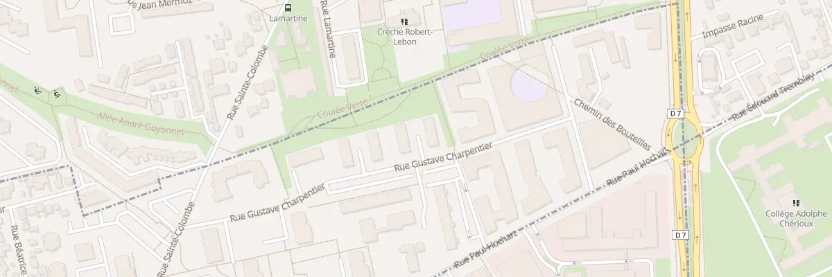 Plan du 9 Rue Gustave Charpentier à L’Haÿ-les-Roses