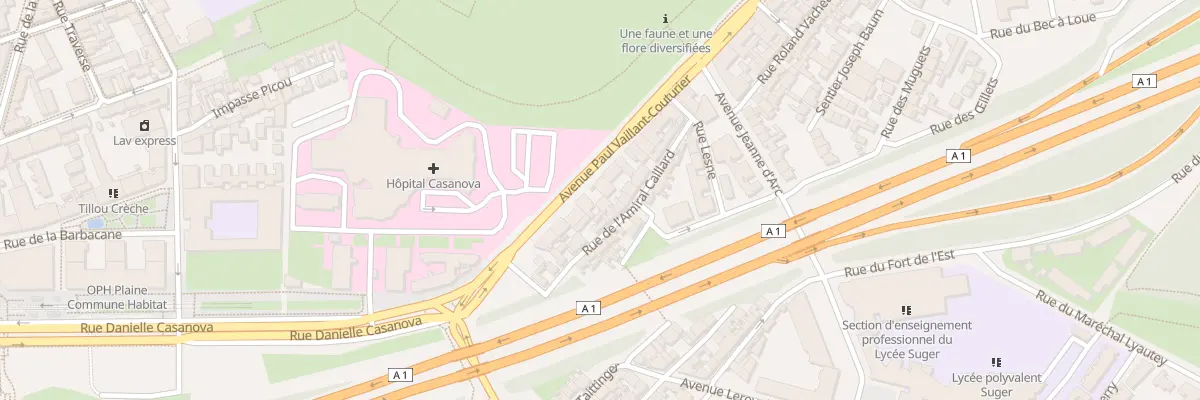 Plan du 24B Av P Vaillant Couturier à Saint-Denis