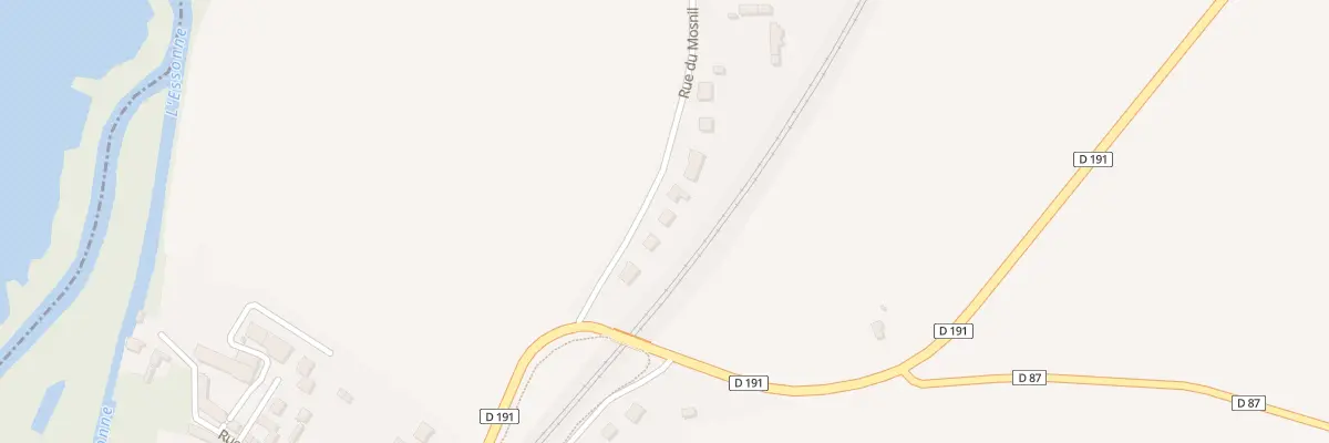 Plan du 6 Rue du Mosnil à Baulne