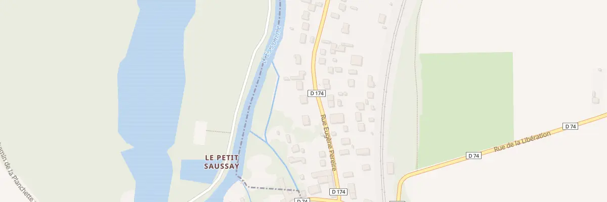 Plan du 66 Rue Eugène Péreire à Ballancourt-sur-Essonne