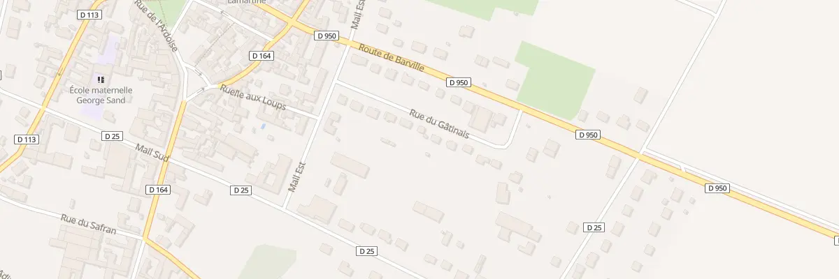 Plan du 12 Rue du Gâtinais à Boynes