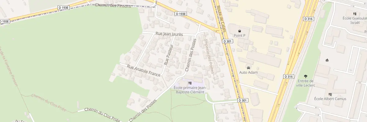 Plan du 8 Che des Postes à Montmagny