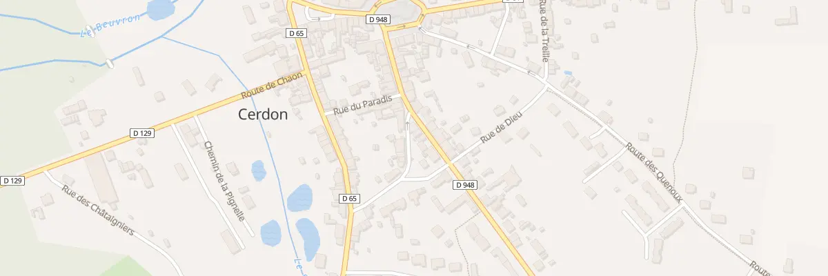 Plan du 22 Rte d’Argent à Cerdon