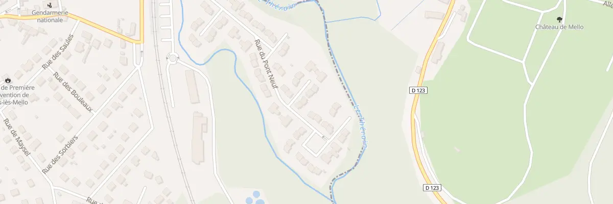Plan du 4 Rue des Roseaux à Cires-lès-Mello