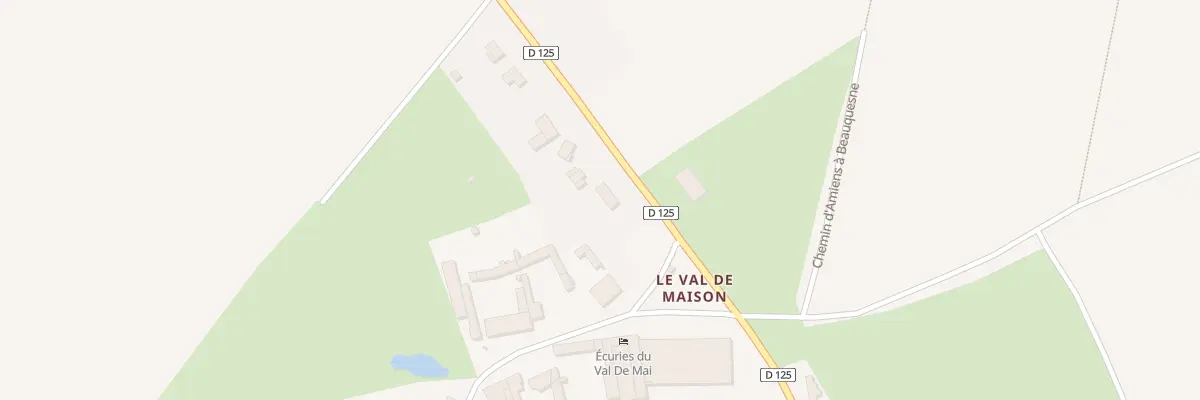 Plan du 1 Rue du Haut Bout à Talmas