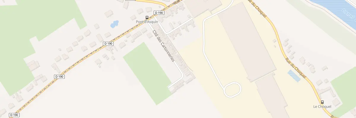 Plan du 20 Cite des Cartonneries à Racquinghem