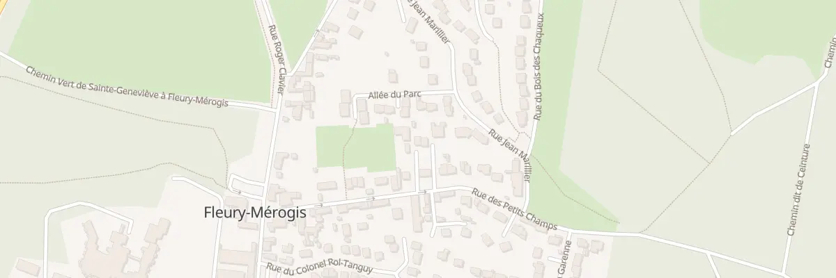 Plan du 8B Rue des Petits Champs à Fleury-Mérogis