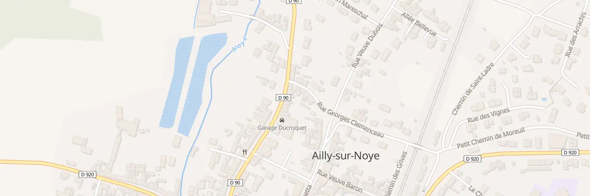 Plan du 5048 Rue Pellieux à Ailly-sur-Noye
