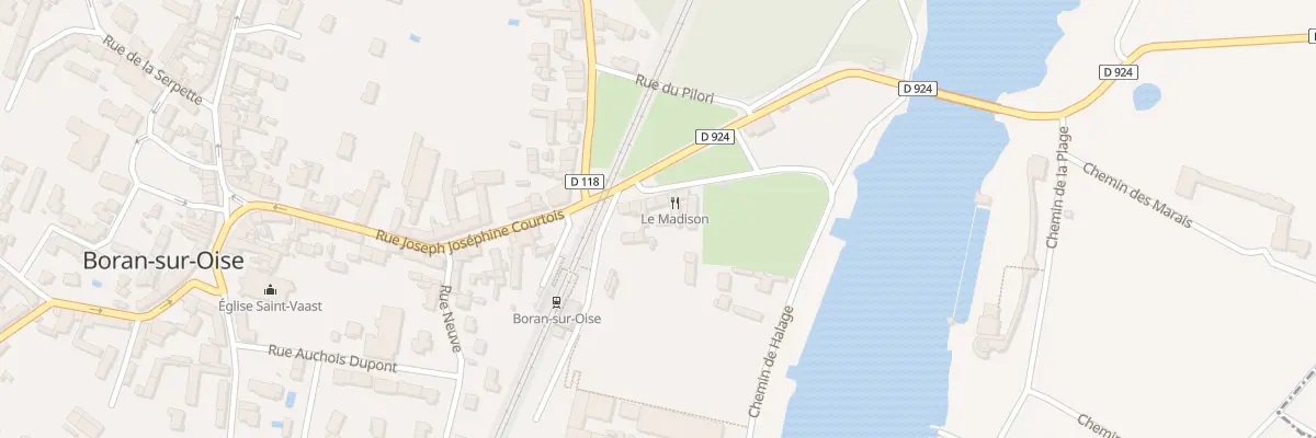 Plan du 5 Pl du Carouge à Boran-sur-Oise