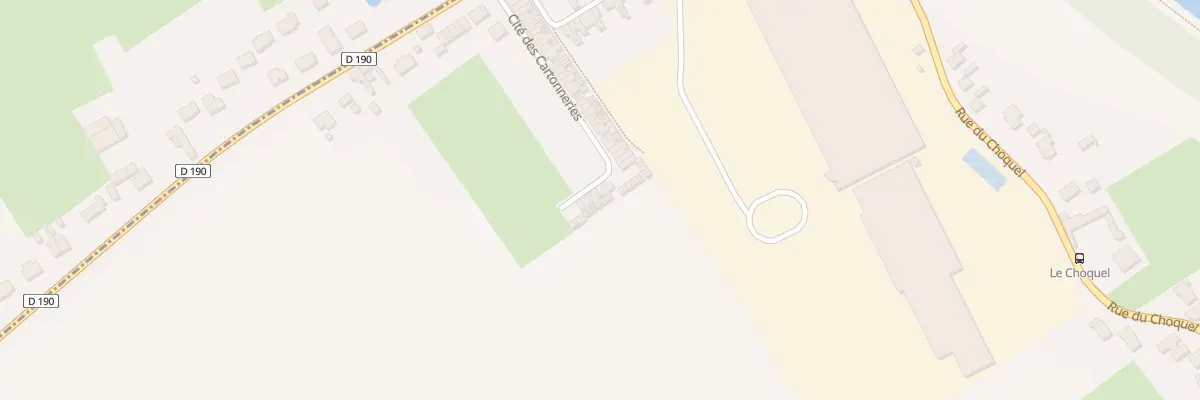 Plan du 32 Cite des Cartonneries à Racquinghem