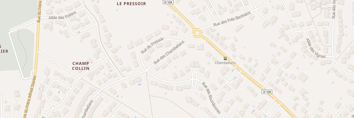 Plan du 7 Rue des Chambellans à Saint-Doulchard