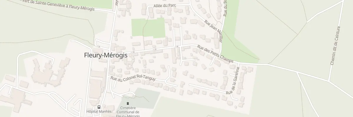 Plan du 15 Rue des Petits Champs à Fleury-Mérogis
