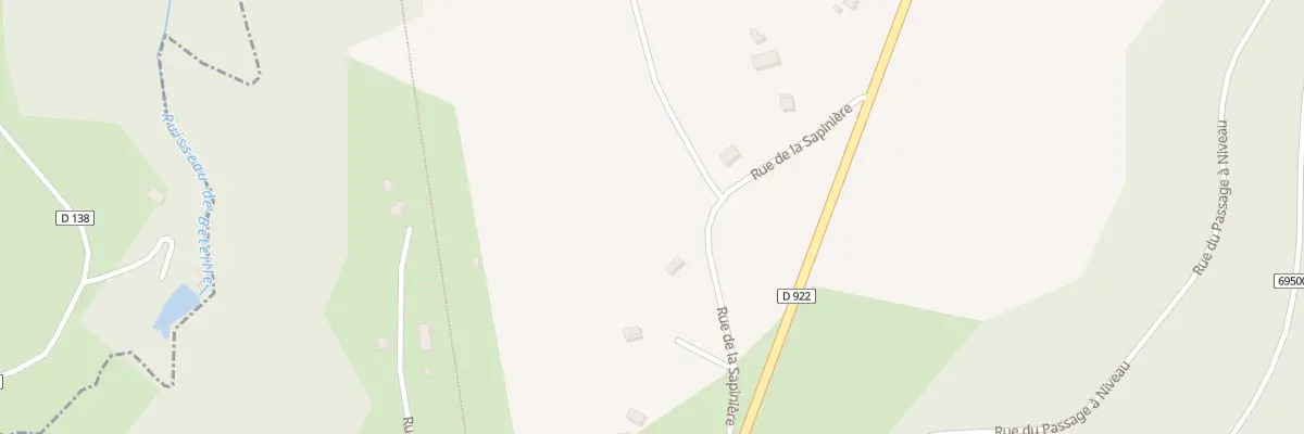 Plan du 5037 La Gare à Jaleyrac