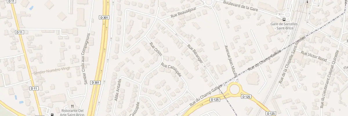 Plan du 29 Rue Cassiopée à Saint-Brice-sous-Forêt