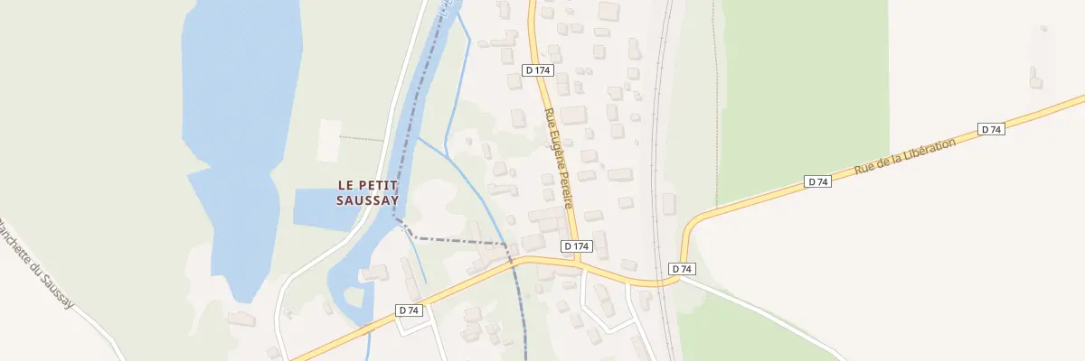 Plan du 80B Rue Eugène Péreire à Ballancourt-sur-Essonne