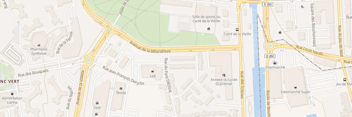Plan du 27 Rue du Petit Repdick à Dunkerque