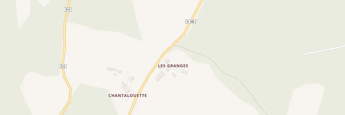 Plan du 5105 Les Granges à Freix-Anglards