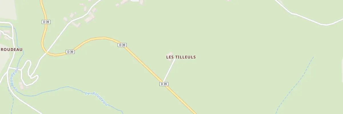 Plan du 1 Les Tilleuls à Mautes