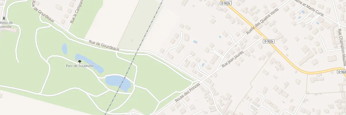 Plan du 50 Rue du Gaudron à Viarmes
