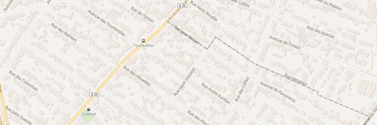 Plan du 30 Rue Andre Aurillon à Savigny-sur-Orge
