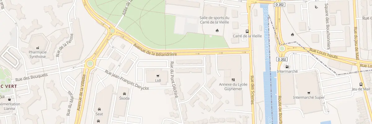 Plan du 35 Rue du Petit Repdick à Dunkerque