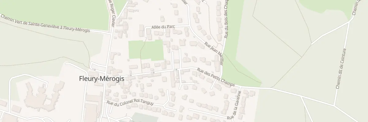 Plan du 12B Rue des Petits Champs à Fleury-Mérogis