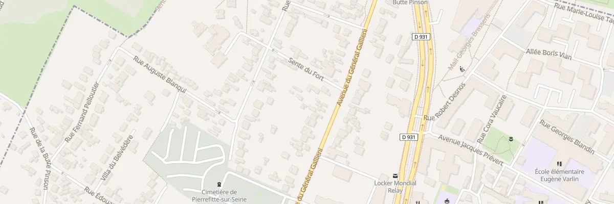 Plan du 67 Av General Gallieni à Saint-Denis