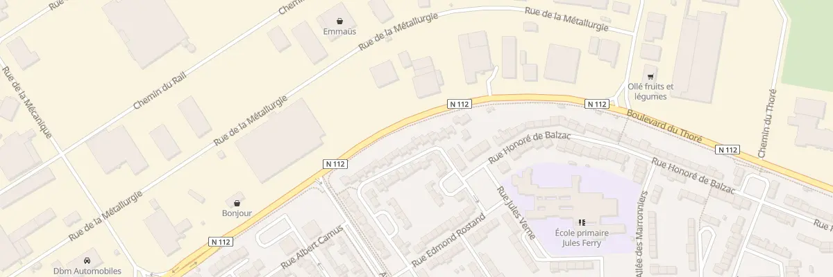 Plan du 18 Rue Anatole France à Aussillon