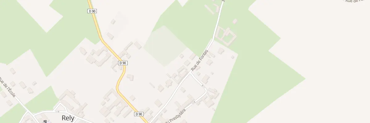 Plan du 4A Rue de Fontes à Rely