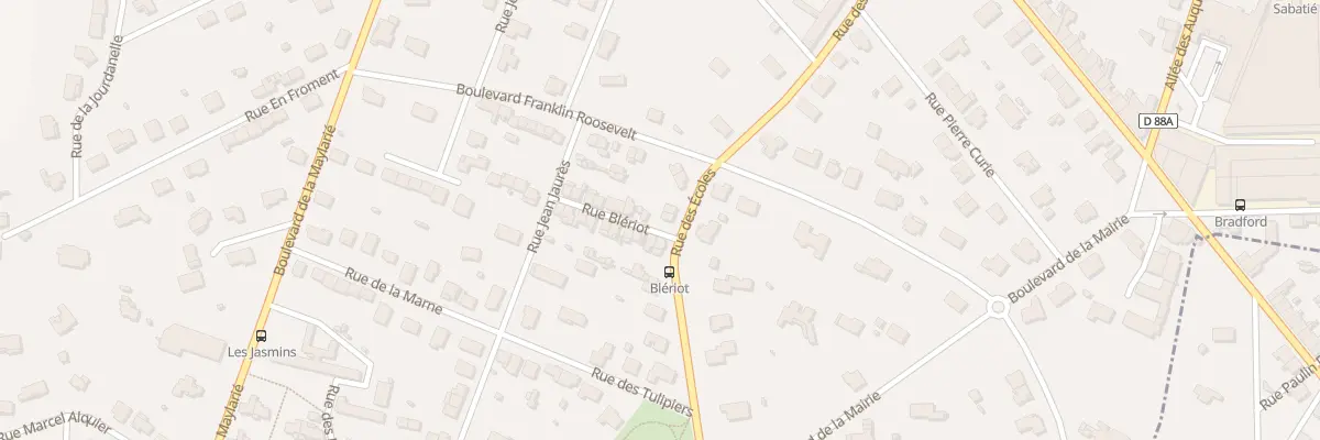 Plan du 2 Rue Blériot à Aussillon