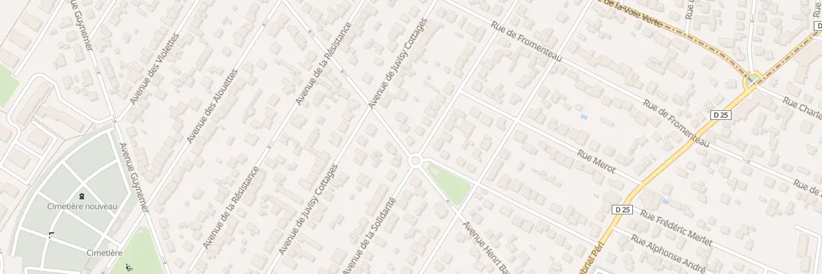 Plan du 26 Rue Henri Barbusse à Juvisy-sur-Orge