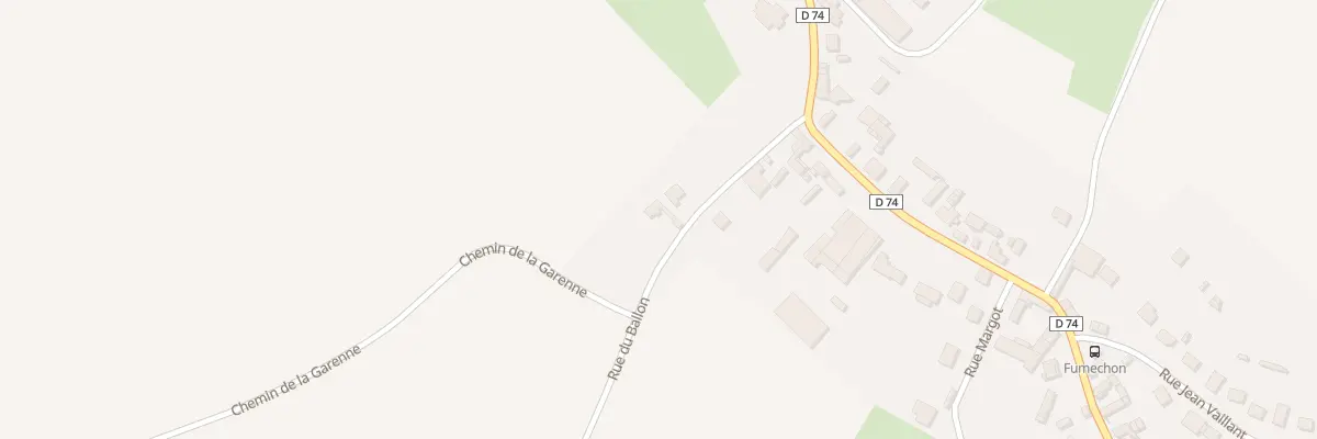 Plan du 174 Rue du Ballon à Catillon-Fumechon