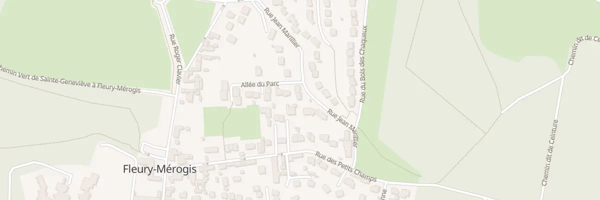 Plan du 31 Rue Jean Marillier à Fleury-Mérogis