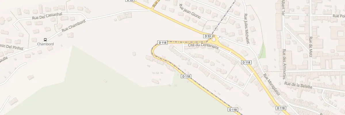 Plan du 6 Rue Cite du Centenaire à Mazamet