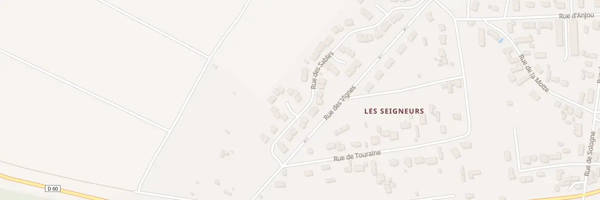 Plan du 44 Rue des Sables à Saint-Père-sur-Loire