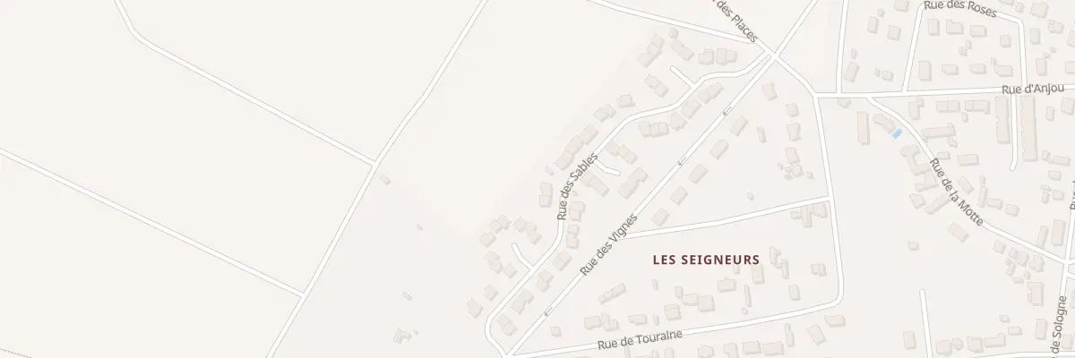 Plan du 40 Rue des Sables à Saint-Père-sur-Loire