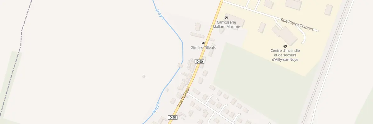 Plan du 95 Rue Pellieux à Ailly-sur-Noye