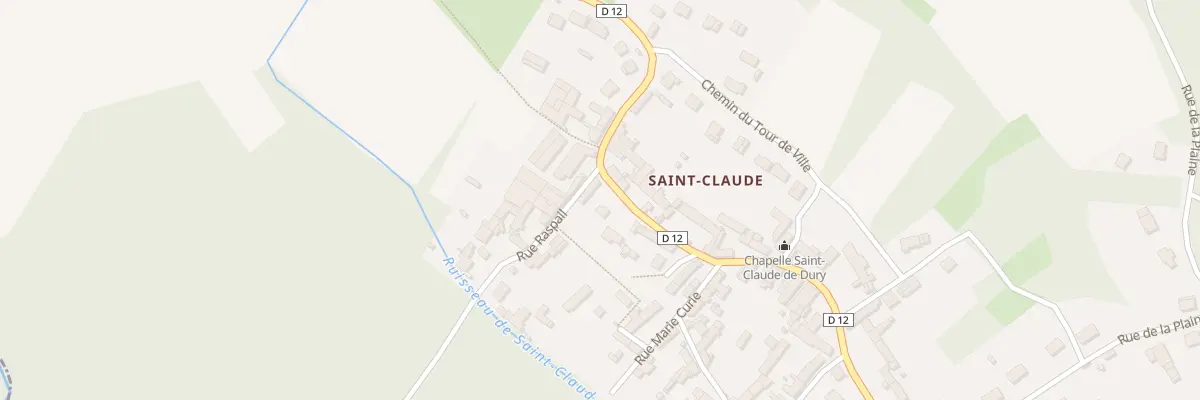 Plan du 180 Rue Ferdinand Buisson à Bury