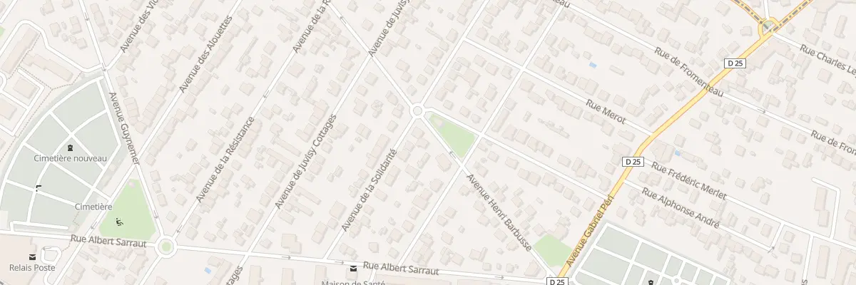 Plan du 19 Rue Henri Barbusse à Juvisy-sur-Orge