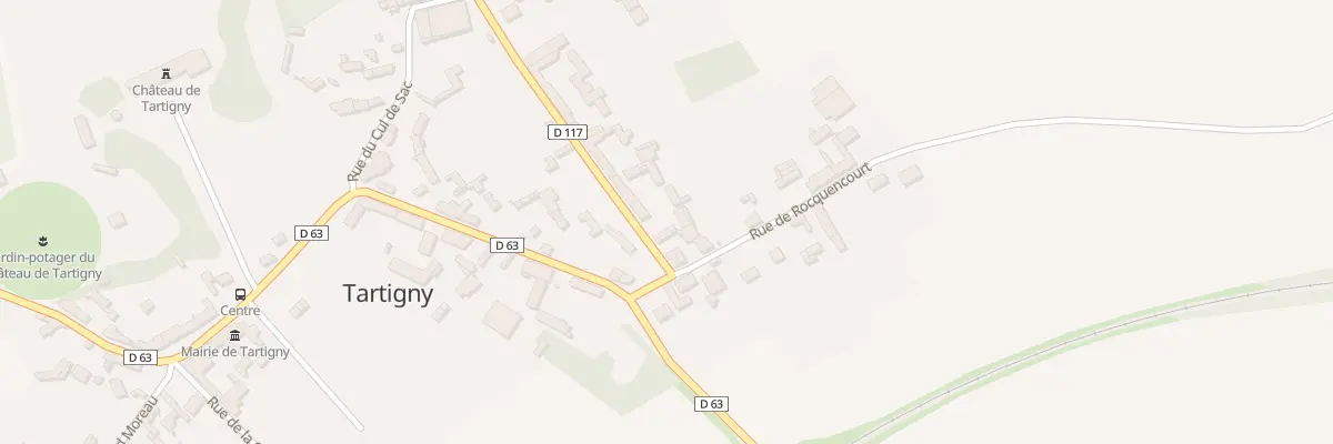 Plan du 4 Rue Verte à Tartigny