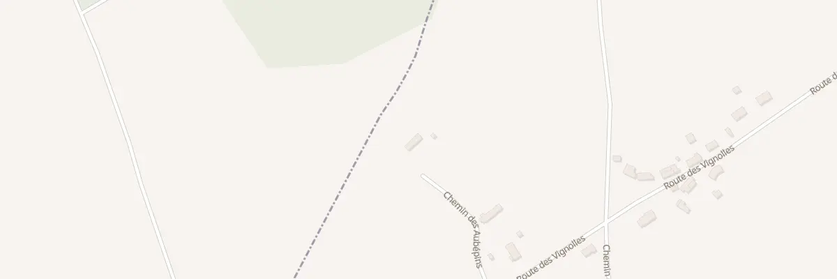 Plan du 11 Loges des Vignolles à Serruelles