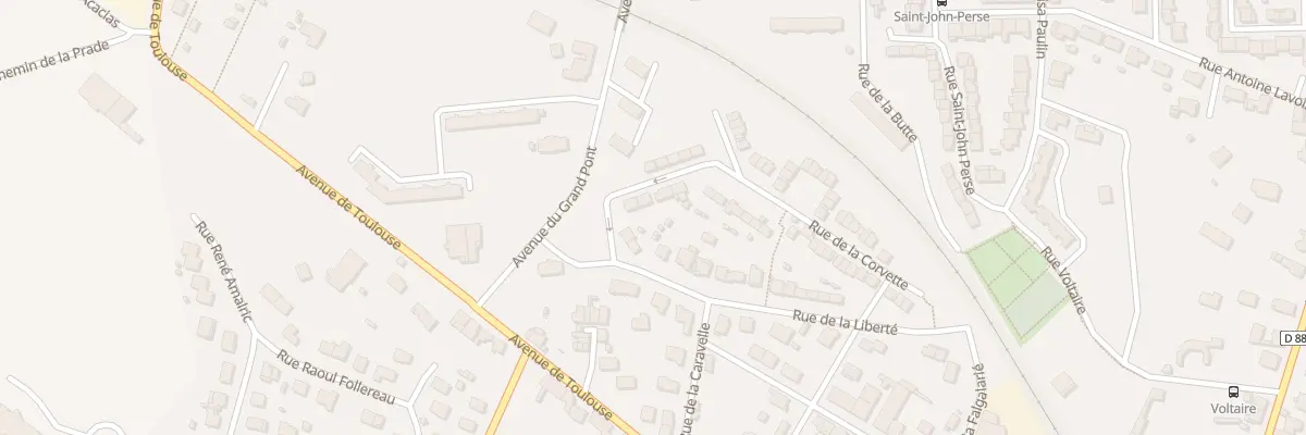 Plan du 43 Rue de la Corvette à Aussillon