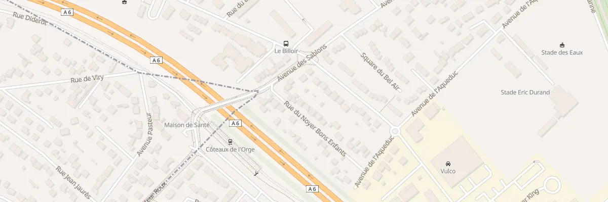 Plan du 5 Rue du Noyer Bons Enfants à Viry-Châtillon