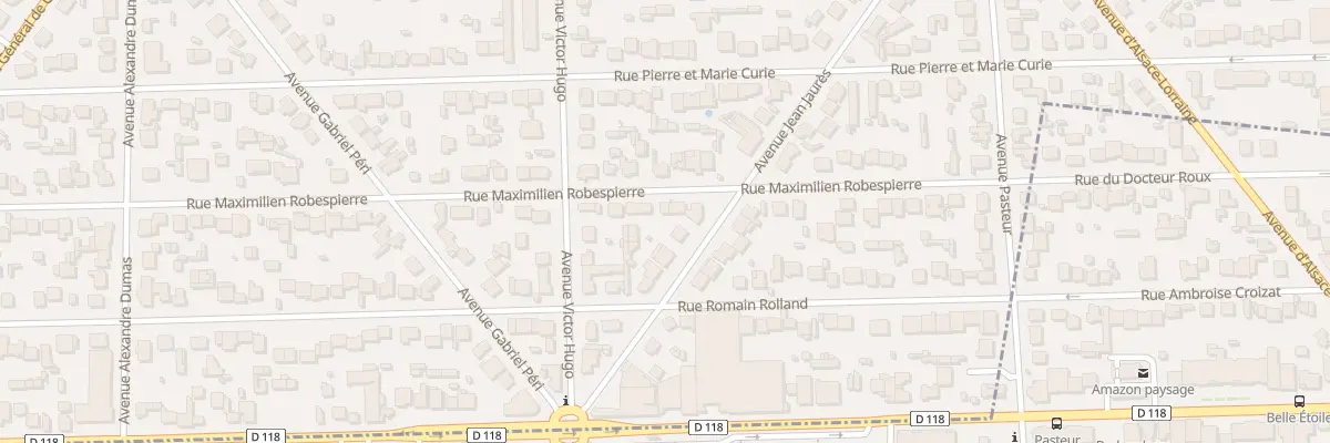 Plan du 73B Rue Maximilien Robespierre à Paray-Vieille-Poste