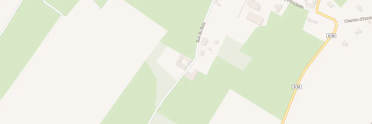 Plan du 8 Rue du Bois à Canettemont
