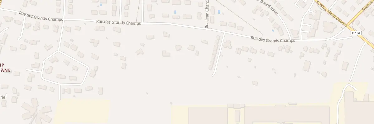 Plan du 43 Rue des Grands Champs à Saint-Doulchard
