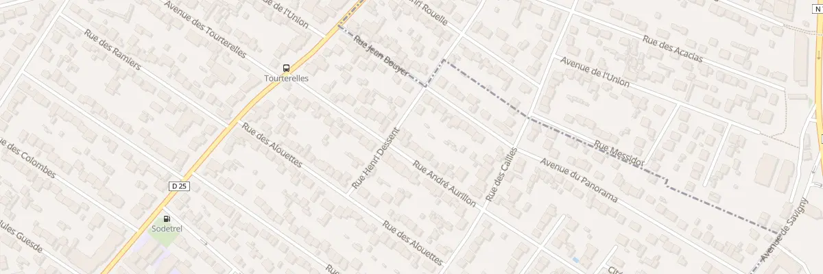Plan du 24 Rue Andre Aurillon à Savigny-sur-Orge