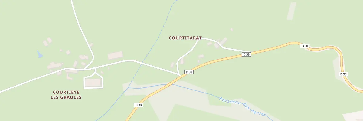Plan du 2 Courtitarat à Mainsat