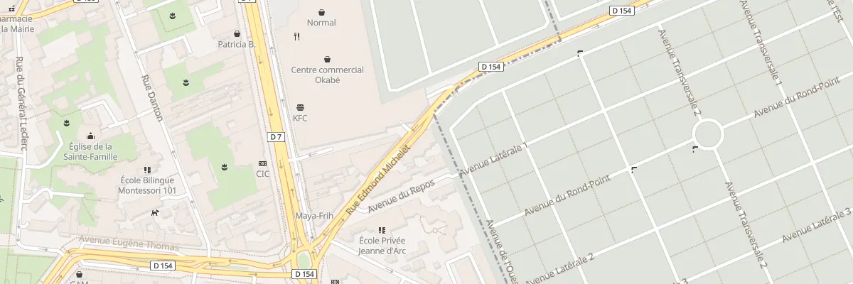 Plan du 8 Rue Edmond Michelet au Kremlin-Bicêtre